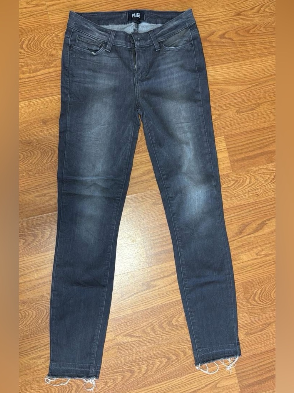 PAIGE Dark Indigo Skinny Jeans